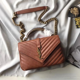 SAINT LAURENT 생로랑 체인 퀄팅백 24x17x6cm