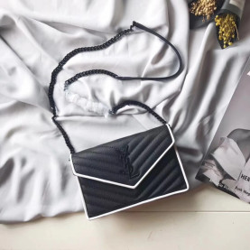 SAINT LAURENT 생로랑 모노그램 크로스백 20x16x5.5cm