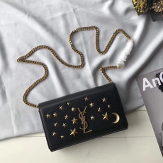 SAINT LAURENT 생로랑 스터드 체인백 22x16x5cm
