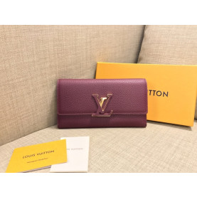 LOUIS VUITTON 루이비통 카푸신 월릿 레이즌 M62368 lv 여자지갑 5120