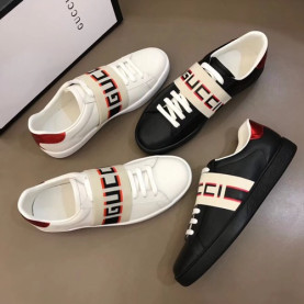 GUCCI 구찌 밴드 스트랩 스니커즈