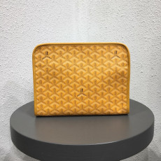 GOYARD 고야드 2020 PVC 남여공용 클러치백,GYB0206,24.5CM,옐로우