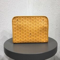 GOYARD 고야드 2020 PVC 남여공용 클러치백,GYB0206,24.5CM,옐로우