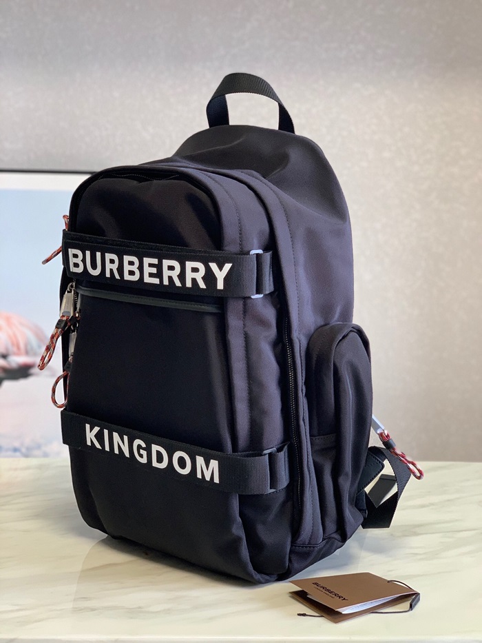 BURBERRY Nylon Mens Back Pack , 32cm - 버버리 나일론 남성용 백팩 ,BURB0467,32cm,블랙