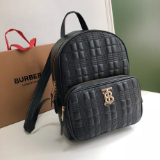 BURBERRY 2020 Mm / Wm Leather Back Pack - 버버리 2020 남여공용 레더 백팩 ,BURB0455,32cm, 블랙