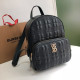 BURBERRY 2020 Mm / Wm Leather Back Pack - 버버리 2020 남여공용 레더 백팩 ,BURB0455,32cm, 블랙