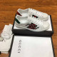 GUCCI 구찌 에이스 Ace embroidered snake sneaker