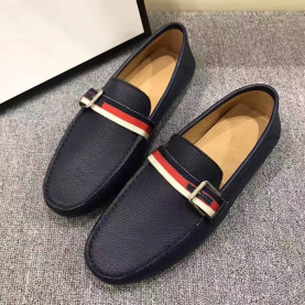 GUCCI 구찌 Leather driver with Sylvie Web buckle shoes 3가지 색상
