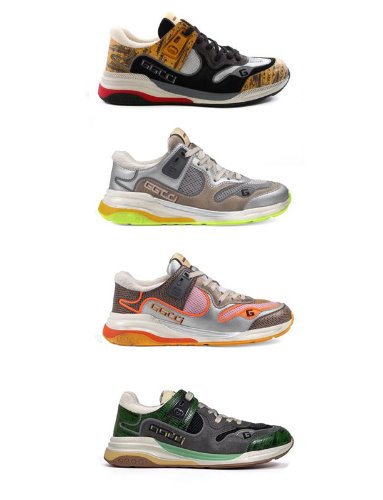 GUCCI 구찌 울트라 페이스 스니커즈 4가지 색상