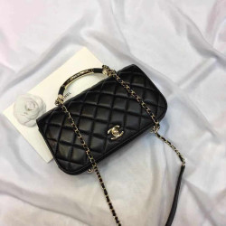 CHANEL 샤넬 램스킨 체인숄더백