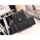 CHANEL 샤넬 클래식 미니 17cm A1115-17 램스킨 은장