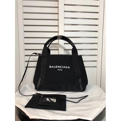 BALENCIAGA 발렌시아가 네이비 쇼퍼백 XS