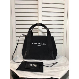 BALENCIAGA 발렌시아가 네이비 쇼퍼백 XS