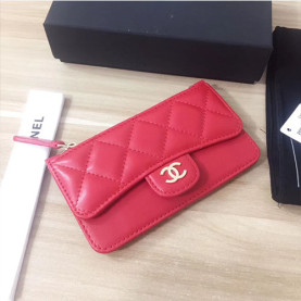 CHANEL 샤넬 클래식 WOC A84512-5 램스킨 은장