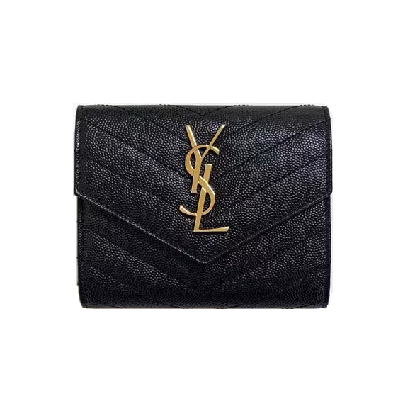 SAINT LAURENT 생로랑 컴팩트 트리폴드 반지갑 403943