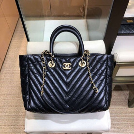 CHANEL 샤넬 18신상 LARGE SHOPPING BAG A057974