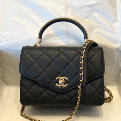 CHANEL 샤넬 캐비어 토트&숄더백 19CM 신상
