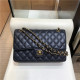 CHANEL 샤넬 캐비어 금장 숄더백 25CM 1112신상