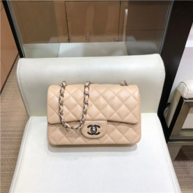 CHANEL 샤넬 캐비어 미니 숄더백  20CM 은장 1116 신상