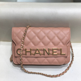 CHANEL 샤넬 레터링 플랩백 미니19CM AS88816-3 2020/신상