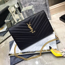 SAINT LAURENT 생로랑 체인크로스 금장 Y201365-3