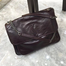 SAINT LAURENT 생로랑 인기 빈티지 선셋백 라지 32CM Y10531-4