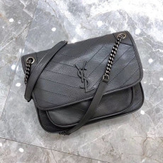 SAINT LAURENT 생로랑 인기 빈티지선셋백 미듐 28CM  Y10532-1
