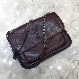 SAINT LAURENT 생로랑 인기 빈티지선셋백 스몰 22CM Y30121-3