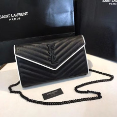 SAINT LAURENT 생로랑 신상 모노그람 포인트백 22CM Y100256