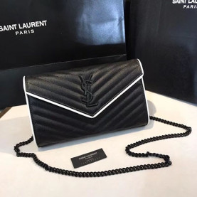 SAINT LAURENT 생로랑 신상 모노그람 포인트백 22CM Y100256