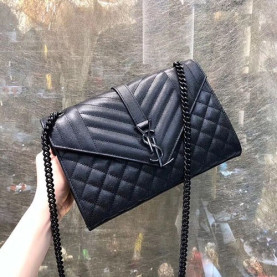 SAINT LAURENT 생로랑 신상 컬리지백 24CM Y100250