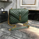 SAINT LAURENT 생로랑 사첼백 골드 토트&숄더 24CM