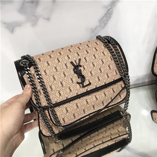 SAINT LAURENT 생로랑 AIKI 숄더백 28CM Y498894 신상