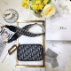 DIOR 디올 캔버스 카메라백 블랙톤 CAMERA BAG 22CM