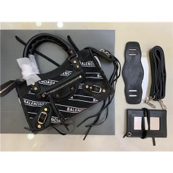 BALENCIAGA 발렌시아가 네이비 토트&크로스백 24CM  신상 B3929