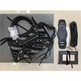 BALENCIAGA 발렌시아가 네이비 토트&크로스백 24CM  신상 B3929