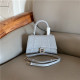 BALENCIAGA 발렌시아가 아워글래스 탑 핸들백 악어무늬 B1060-2신상
