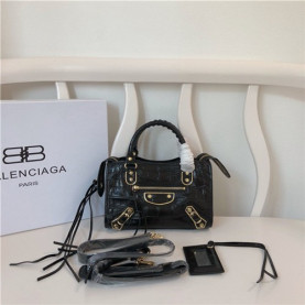 BALENCIAGA 발렌시아가 시티 모터백 스몰 24CM B50092 2020신상