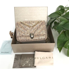 BULGARI 불가리 세르펜티 카보숑 숄더백 BV287880-1 신상