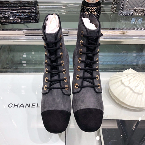 CHANEL 샤넬 부츠 굽높이5.5CM C50082-2 신상 (250사이즈 주문제작)