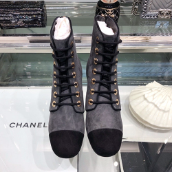 CHANEL 샤넬 부츠 굽높이5.5CM C50082-2 신상 (250사이즈 주문제작)