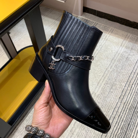 CHANEL 샤넬 부츠 굽높이4CM C7878 신상 (255사이즈 주문제작)
