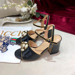GUCCI 구찌 샌들 굽높이7.5CM봄신상
