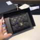 CHANEL 샤넬 캐비어 반지갑 11CM AS401052