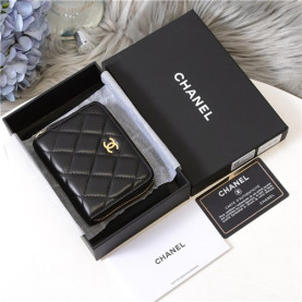 CHANEL 샤넬  램스킨  카드&동전지갑 C0019-1 2020/신상
