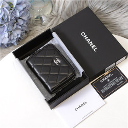 CHANEL 샤넬  램스킨  카드&동전지갑 C0019-2 2020/신상