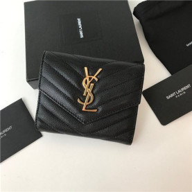 SAINT LAURENT 생로랑 3단 지갑 Y10891-1신상