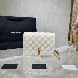 SAINT LAURENT 생로랑 퀼티드 베키 체인 숄더 Y629246/신상