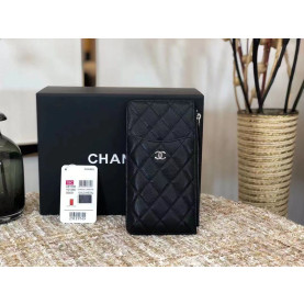 CHANEL 샤넬 캐비어 카드 지갑