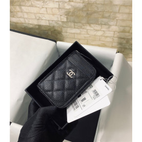 CHANEL 샤넬 캐비어 카드지갑 AS2106